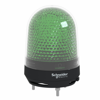 Harmony XVR Sygnalizator świetlny z brzęczkiem pomarańczowy fi100 70-90 dB zintegrowany LED 12-24V DC XVR3B03S SCHNEIDER (XVR3B03S)
