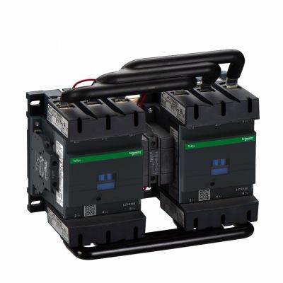 Układ nawrotny TeSys D [AC-3] 150A 3P 1Z 1R cewka 24VDC zaciski skrzynkowe LC2D150BD SCHNEIDER (LC2D150BD)