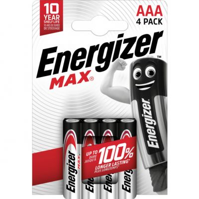 BATERIA ENERGIZER MAX AAA LR03 /4 eco (7638900438147)