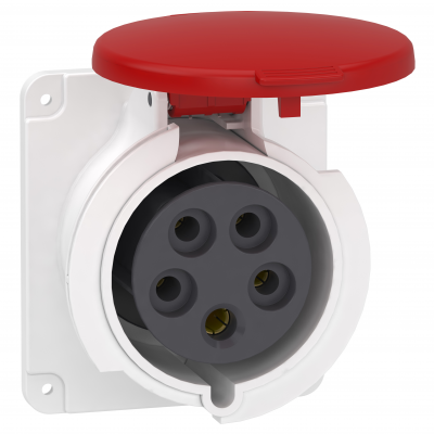 Gniazdo Pratika 32A 3P-N-E 380-415V IP44 50-60Hz PKF32G435 SCHNEIDER (PKF32G435)