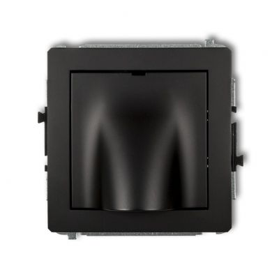 KARLIK DECO Wypust kablowy czarny mat 12DWPK (12DWPK)