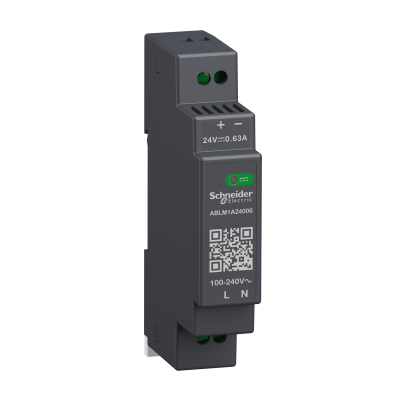 Phaseo regulowany zasilacz impulsowy 100-240 V AC 24V 0,6 A 1 fazowy Modular ABLM1A24006 SCHNEIDER (ABLM1A24006)