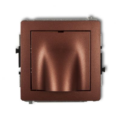 KARLIK DECO Wypust kablowy brązowy metalik 9DWPK (9DWPK)
