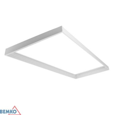 RAMKA MONTAŻOWA DO PANELU LED 30x120 BIAŁA ECO BEMKO (C71-RNT123-WH-ECO)