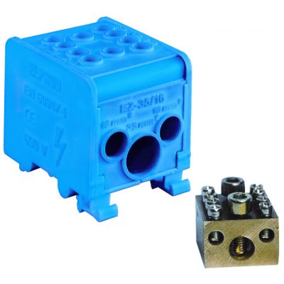 Odgałęźnik instalacyjny LZ1*35/16/16n niebieski SIMET (84168003)