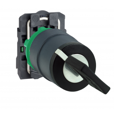 Harmony XB5 Przełącznik 2 położeniowy plastikowy XB5AG21 SCHNEIDER (XB5AG21)