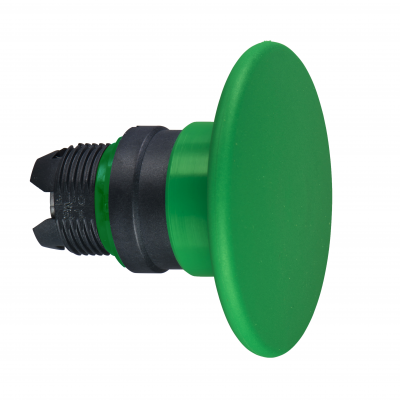 Harmony XB5 Przycisk grzybek z samopowrotem fi60 zielona metalowy ZB5AR3 SCHNEIDER (ZB5AR3)