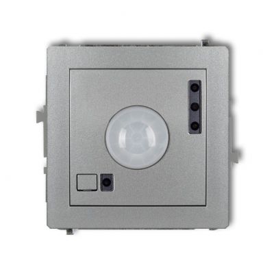 KARLIK DECO Elektroniczny czujnik ruchu srebrny metalik 7DCR-1 (7DCR-1)