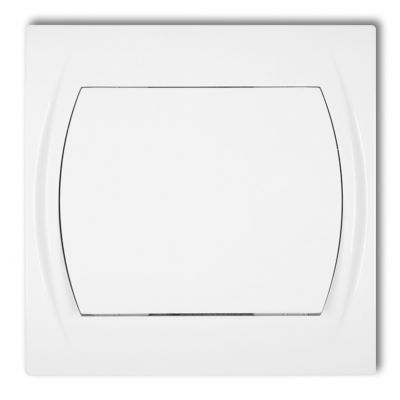 KARLIK LOGO Łącznik pojedynczy podświetlany biały LWP-1L (LWP-1L)