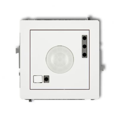 KARLIK DECO Elektroniczny czujnik ruchu biały mat 25DCR-1 (25DCR-1)