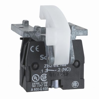 Harmony XAC Blok styków do montażu na podstawie z samopowrotem NC XACS102 SCHNEIDER (XACS102)