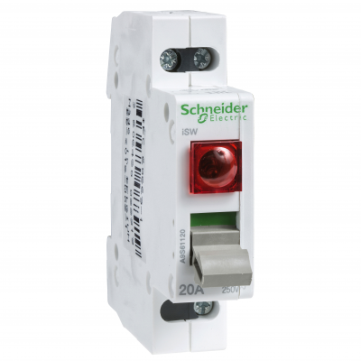 Przełącznik Acti9 z lampką iSW-L-20-1 20A 1Z A9S61120 SCHNEIDER (A9S61120)