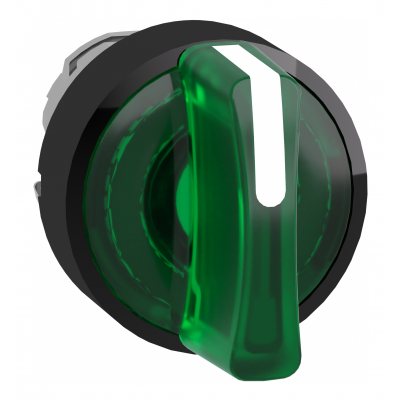 Harmony XB4 Przełącznik 2 położeniowy fi22 zielony stabilny LED metalowy okrągły ZB4BK13337 SCHNEIDER (ZB4BK13337)
