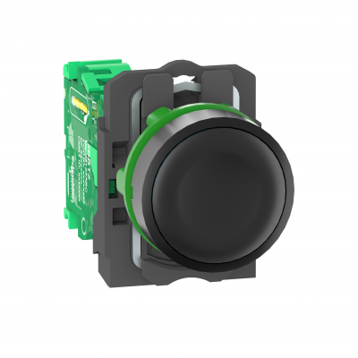 Harmony XB5 Główka bezprzewodowego i bezbateryjnego przycisku z nadajnikiem Czarna Plastikowa ZB5RTA2 SCHNEIDER (ZB5RTA2)