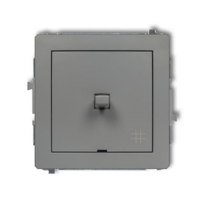 KARLIK DECO Łącznik krzyżowy w stylu amerykańskim szary mat 27DWPUS-6 (27DWPUS-6)