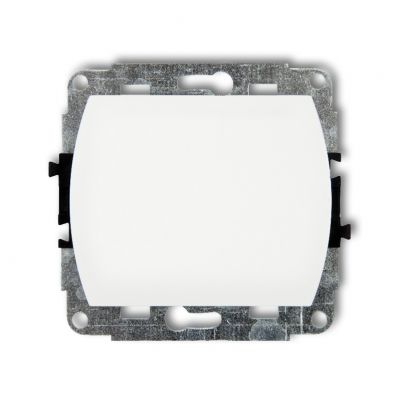 KARLIK TREND Łącznik pojedynczy jednobiegunowy biały WP-1 (WP-1)