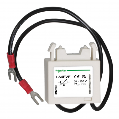 Moduł tłumiący, TeSys F, warystor, 50-110 V AC/DC LA4FVF SCHNEIDER (LA4FVF)