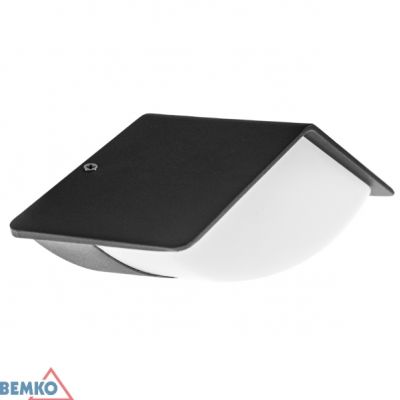 OPRAWA ELEWACYJNA VALANT 7W 4000K 600LM IP65 233X80X90MM KINKIET GRAFIT BEMKO (C25-EL1-K-007GR-4K)