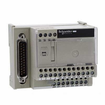 Modicon ABE7 podbaza rozdzielcza wyjściowe kanały analogowe 4 kanały ABE7CPA21 SCHNEIDER (ABE7CPA21)