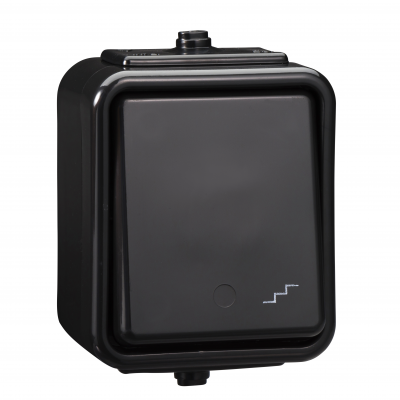 Cedar łącznik schodowy IP44 czarny WNT600C05 SCHNEIDER (WNT600C05)