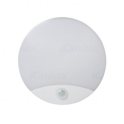 Oprawa LED z czujnikiem ruchu SANSO LED 15W-NW-SE 1250lm 4000K barwa neutralna Biały 26520 KANLUX (26520)