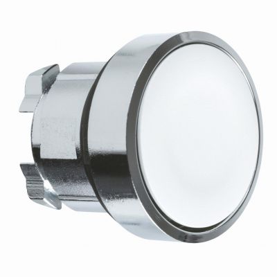 Harmony XB4 Przycisk płaski metalowego biała bez oznaczenia ZB4BA1 SCHNEIDER (ZB4BA1)