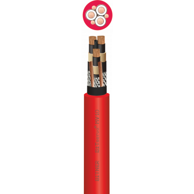 BiTservo MV10 6/10kV 3x25+3x16/3 Kabel średniego napięcia do zasilania przekształtnikowego o izolacji i powłoce gumowej BITNER (IP4551)