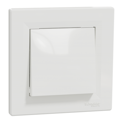 Asfora łącznik jednobiegunowy pojedynczy biały EPH0100121 SCHNEIDER (EPH0100121)