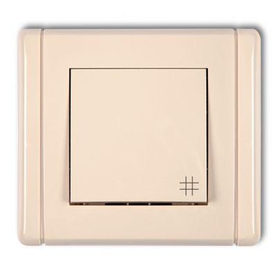 KARLIK FLEXI Łącznik krzyżowy beżowy 1FWP-6 (1FWP-6)