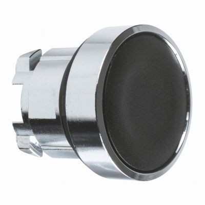 Harmony XB4 Przycisk płaski z zatrzaskowym mechanizmem push push czarna metalowy ZB4BH02 SCHNEIDER (ZB4BH02)
