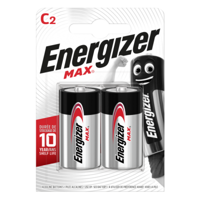 Bateria Energizer MAX Alkaliczna C LR14 1.5V /2szt./ (7638900426809)