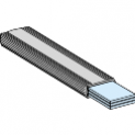 Rozdzielnice PrismaSet izolowana szyna elastyczna 24x5 L=1800mm LVS04746 SCHNEIDER (LVS04746)