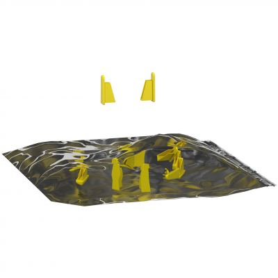 Osłona boczna Acti9 do szyny widełkowej 1-biegunowa 10 sztuk R9XE110 SCHNEIDER (R9XE110)