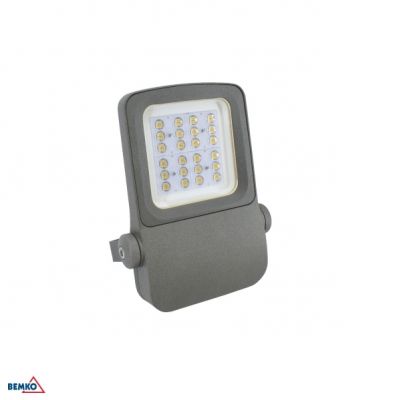NAŚWIETLACZ LED CAMPUS 60W 3000K 8400lm IP66 90X90 SZARY BEMKO (S-C66-LFC-060DG-3K-9090)