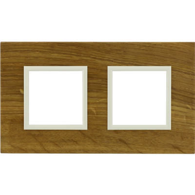 DANTE ; Ramka 2x  LIGHT OAK (4522382)