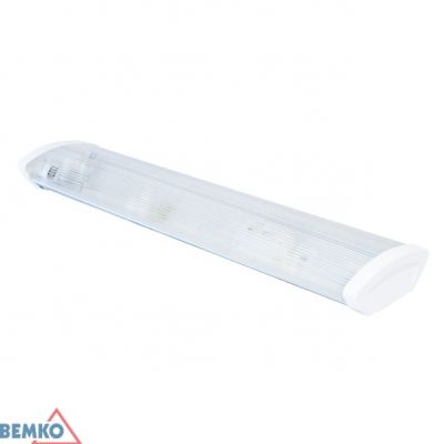 Oprawa nasufitow kloszowa ALIT XP7 pod 2 świetlówki LED G13 T8 1200mm IP20 PC-CLEAR C184-E-XP7236KP-PC BEMKO BEMKO (C184-E-XP7236KP-PC)
