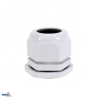 DŁAWNICA KABLOWA SZARA PG-36 (OPK. 20SZT.) BEMKO (E45-DK-PG-36-S/1)