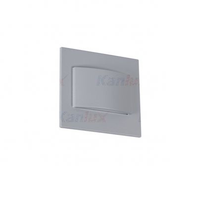 Oprawa schodowa ERINUS LED LL GR-WW barwa ciepła 12V Szary 33330 KANLUX (33330)
