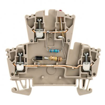 WDK 2.5 LD/RT 1D 2R 230 Blok zaciskowy 8013140000 WEIDMULLER (8013140000)