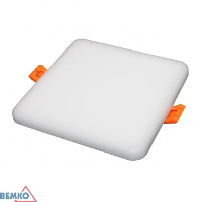 OPRAWA DOWNLIGHT LED WALED 26W 4000K 2220LM IP66/IP20 PF>0.9 215x215x20MM KWADRAT BIAŁY BEMKO (C70-DLW-S215-260-4K-WH)
