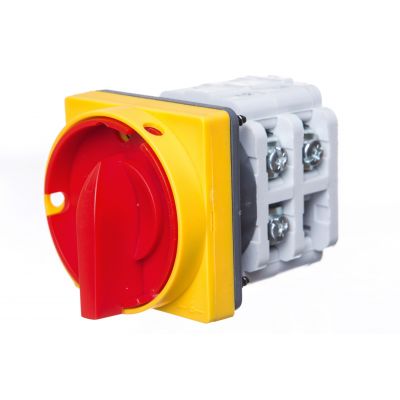 Łącznik krzywkowy 0-1 3P 40A zatablicowy z płytką przednią Łuk 40-15 IP-65 924058 ELEKTROMET (924058)