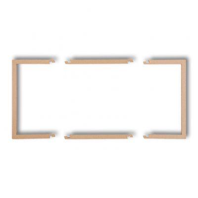 KARLIK Ramka wypełniająca podwójna DECO złoty metalik 8DRW-2 (8DRW-2)