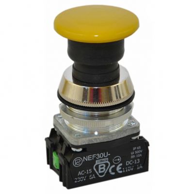 Przycisk NEF30-UDXY/W3 żółty (W0-NEF30-UD XY/W3 G)