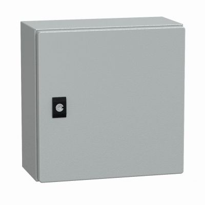 Spacial Obudowa CRN z płytą montażową 300x 300x 150mm IP66 IK10 RAL7035 NSYCRN33150P SCHNEIDER (NSYCRN33150P)