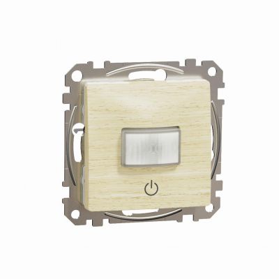 Sedna Design & Elements Czujnik ruchu 160st 10A brzoza efekt drewna SDD180504 SCHNEIDER (SDD180504)