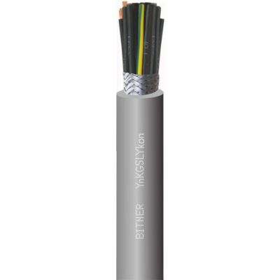 YnKGSLYkon 0,6/1kV 6x1,5+1,5 Sygnalizacyjny ekranowany kabel górniczy o izolacji i powłoce PVC BITNER (G3031)