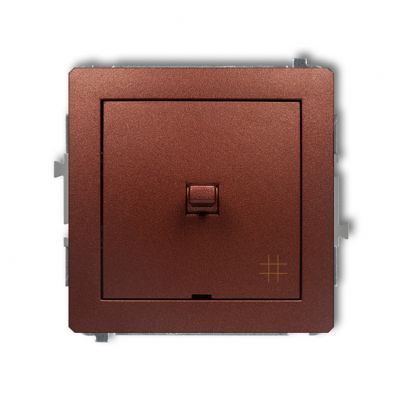 KARLIK DECO Łącznik krzyżowy w stylu amerykańskim brązowy metalik 9DWPUS-6 (9DWPUS-6)