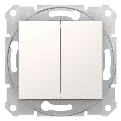 Sedna łącznik podwójny świecznikowy kremowy SDN0300123 SCHNEIDER (SDN0300123)