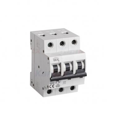  Wyłącznik nadprądowy 6kA 3P B6A KMB6-B6/3 IDEAL KANLUX (23171)