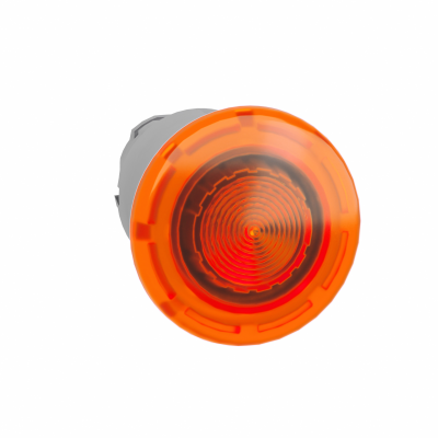 Harmony XB4 Przycisk grzybkowego fi40 pomarańczowy z samopowrotem LED metalowy ZB4BW453 SCHNEIDER (ZB4BW453)